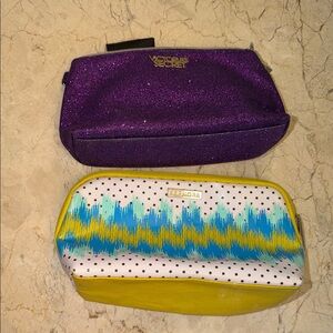 Victoria's Secret Sparkling Purple Pouch